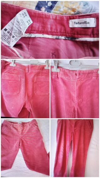 Pantalones pana ARCOIRIS beige