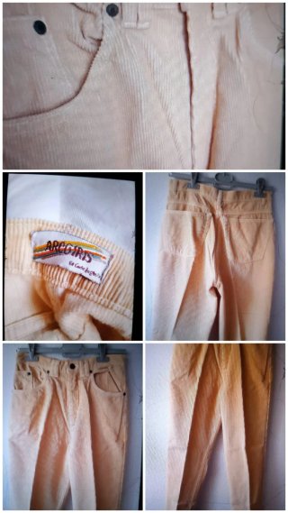 Pantalones pana ARCOIRIS beige