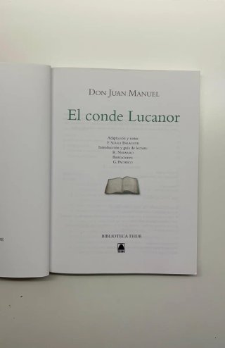 El Conde Lucanor