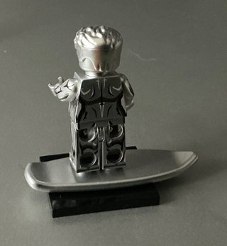 Minifigure Marvel Silver Surfer (comp. LEGO)