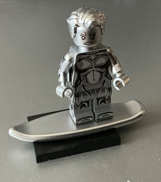 Minifigure Marvel Silver Surfer (comp. LEGO)
