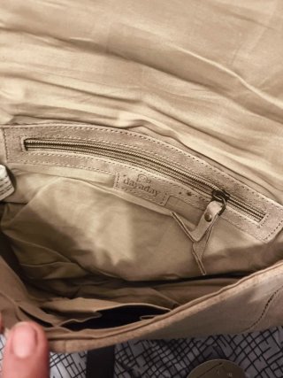 Bolso Davaday Beige y Azul