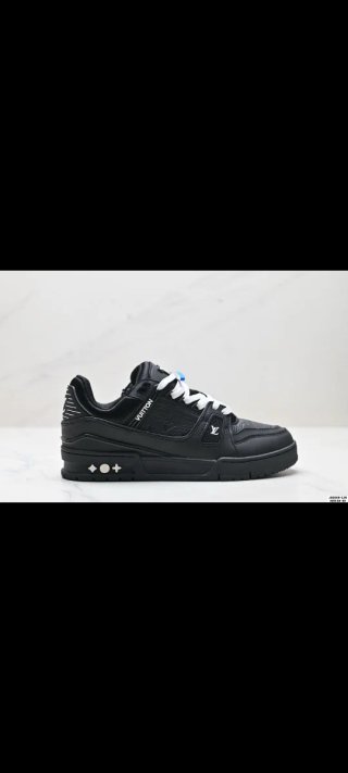 Zapatos Louis Vuitton Talla 44 Negros