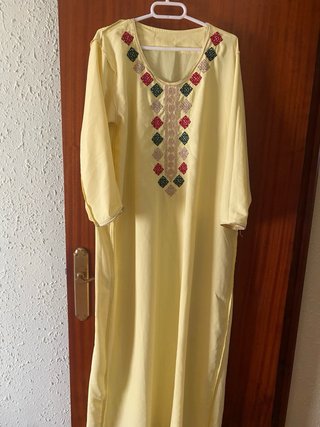 Abaya marroquí / Vestido morado talla única
