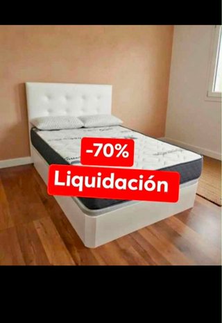 Liquidación colchones canapés -70% !!