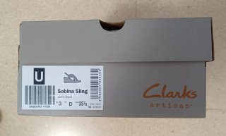 Sandalias Clarks Negras Mujer