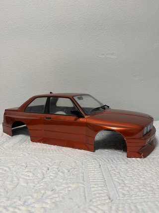 Carrocería RC 1:10 BMW M3 E30 Naranja