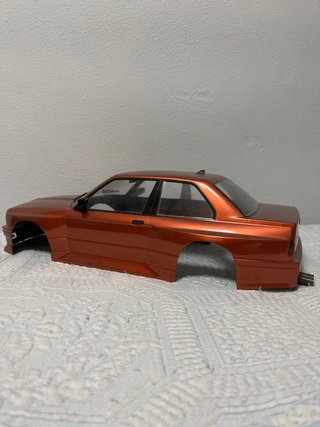 Carrocería RC 1:10 BMW M3 E30 Naranja