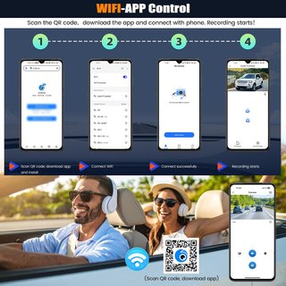 Retrovisor 4K 9.66 Dash CAM Coche GPS Dashcam