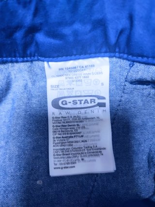Vestido Raw Correct Line by G-Star camisero (T-S)