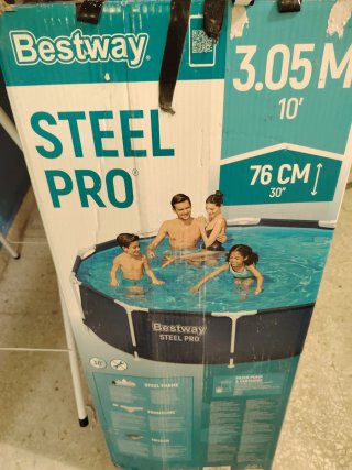 Piscina Bestway Steel Pro 3.05m x 76cm