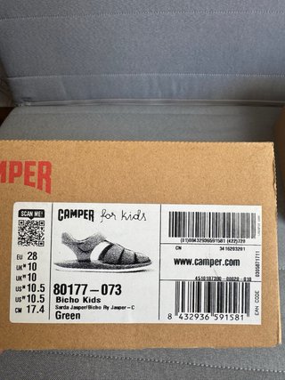 Camper Bicho Sandalias Talla 28