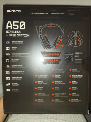 Astro A50 4ª Gen + Base Station + Caja