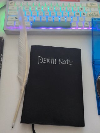 Death note quaderno+ penna piuma+ soundtrack