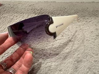 Gafas de sol Bvlgari blancas