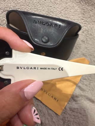 Gafas de sol Bvlgari blancas