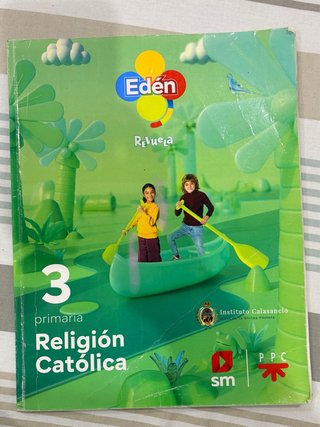 Religión católica, 3 Primaria, Edén, Revuela