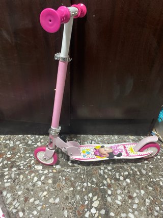 Patinete infantil Minnie Mouse rosa precio negocia