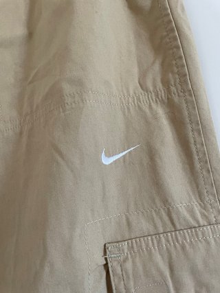 Pantaloni cargo vintage Nike beige