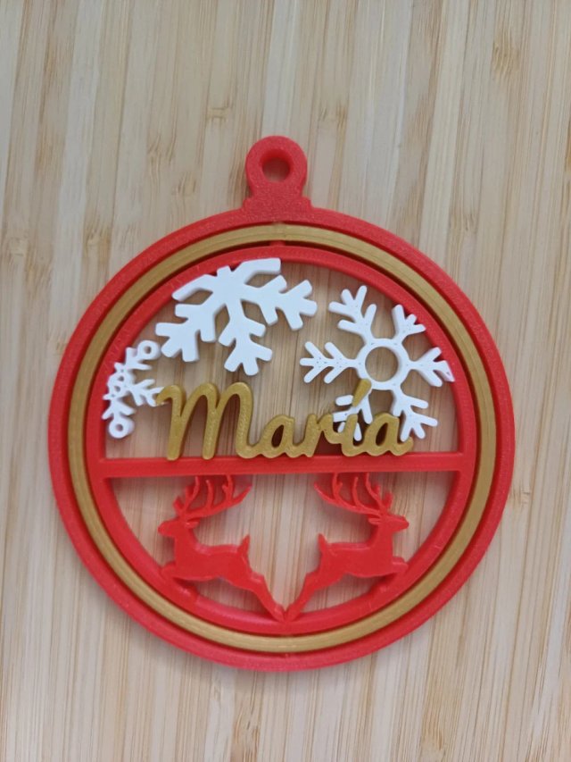 Bola de Navidad "MARIA"