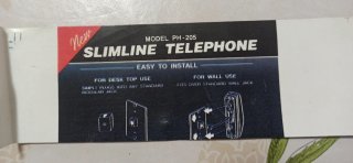 Teléfono Fijo Vintage Rojo Años 80/90