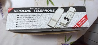 Teléfono Fijo Vintage Rojo Años 80/90