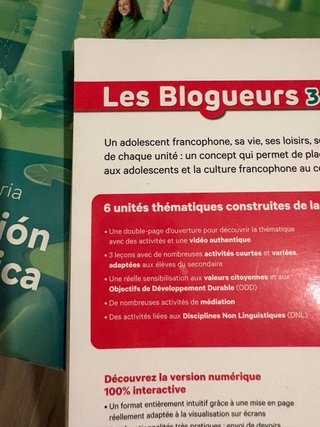 Les blogueurs 3 Livre de l ́élève+ MP3. A2.1