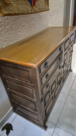 Mueble Alfa Madera Maciza Antiguo