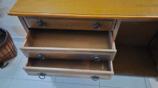 Mueble Alfa Madera Maciza Antiguo