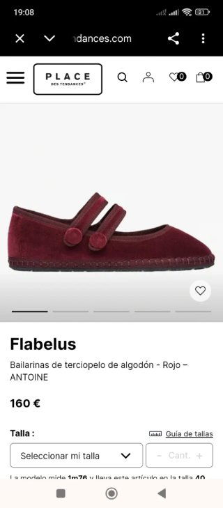 Zapatos Parisinas Terciopelo Morado T40
