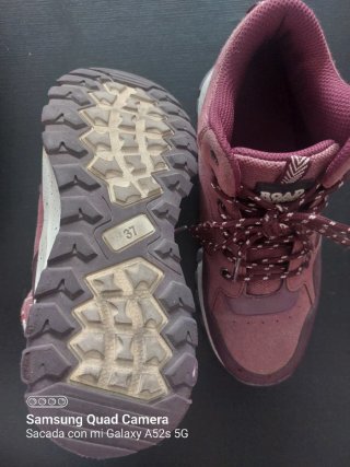 Zapatillas de montaña Road Tripper granates