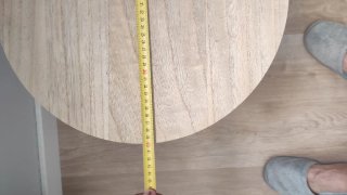 Mesita auxiliar madera y metal