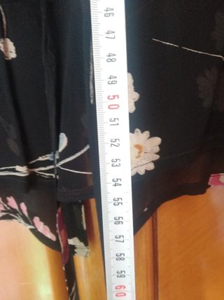Blusa Affiniti semitransparente floral T40