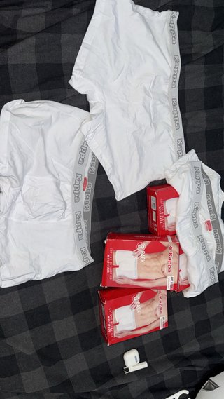 Calzoncillos Kappa Blancos Pack 3