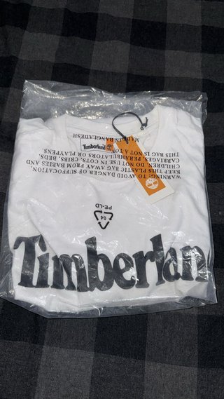 Camiseta Timberland Blanca Talla XL