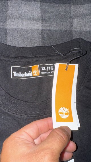 Camiseta Timberland Blanca Talla XL