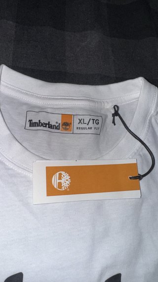 Camiseta Timberland Blanca Talla XL