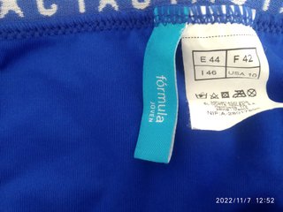 Lote 2 braguitas bikini T44 Fórmula