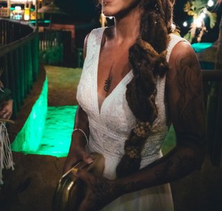 Vestido Novia Aire Barcelona 2024 Talla 38