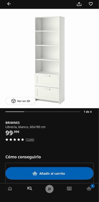 Estantería Alta Ikea Blanca