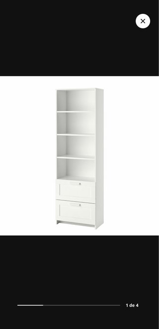 Estantería Alta Ikea Blanca