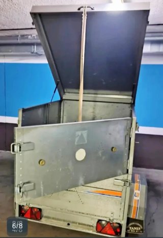 Remolque galvanizado