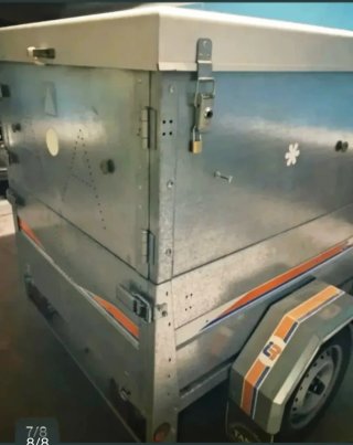 Remolque galvanizado