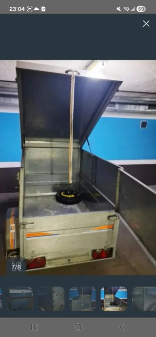 Remolque galvanizado