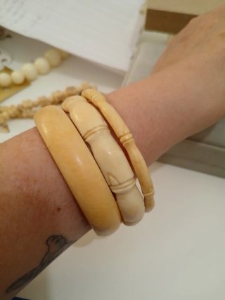 Set 3 bracciali antichi preziosi