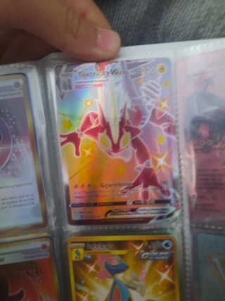 Cartas pokemon: Gengar, charizard de chapa, etc...