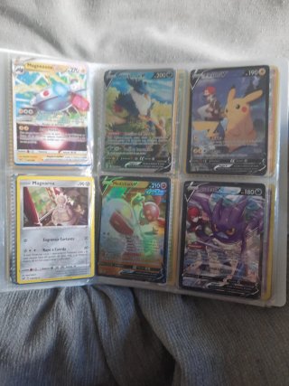 Cartas pokemon: Gengar, charizard de chapa, etc...