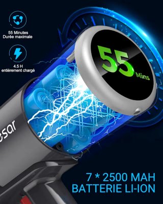 Laresar Elite Pro Aspirador Inalambrico 400W
