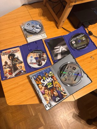 Lote Caja y manuales PS2 y PS3 (Leer descripción)