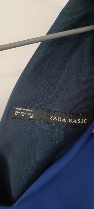 Vestido azul mujer